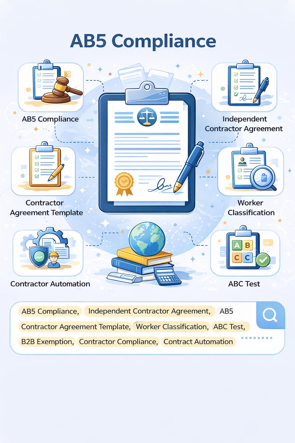 AB5 Compliance Guide: Independent Contractor Agreement and ABC Test Explained